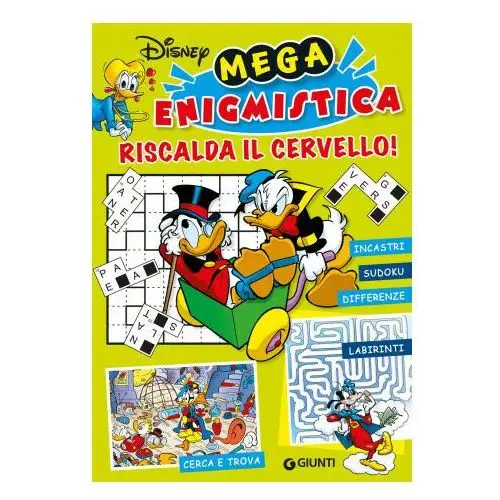 Disney libri Mega enigmistica disney. riscalda il cervello