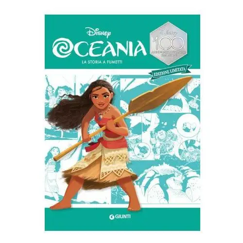 Disney libri Oceania. la storia a fumetti. disney 100. ediz. limitata