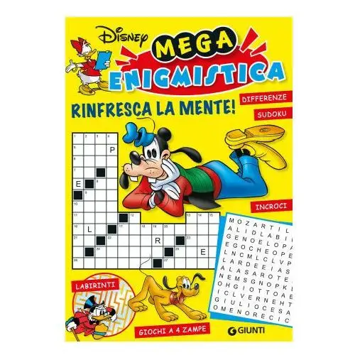 Rinfresca la mente! mega enigmistica disney Disney libri