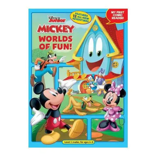 Mickey Mouse Funhouse: Worlds of Fun!: My First Comic Reader