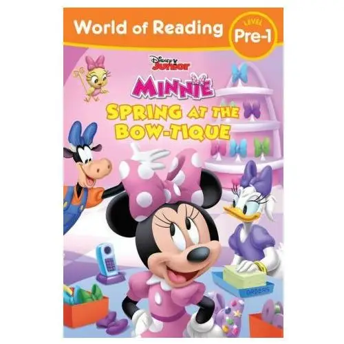 World of reading disney junior minnie spring at the bow-tique Disney pr