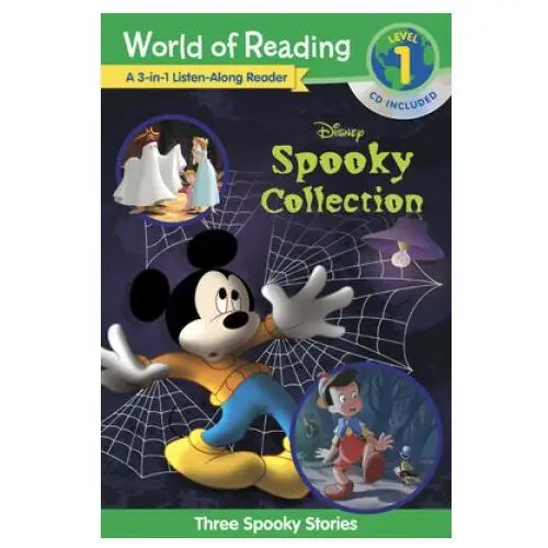 Disney pr World of reading disney's spooky collection 3-in-1 listen-along reader (level 1 reader)