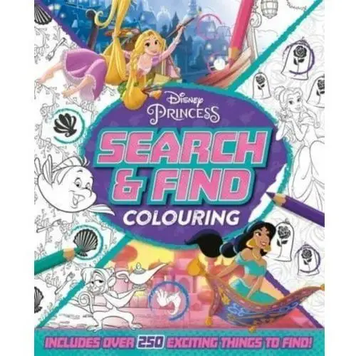 Disney Princess: Search & Find Colouring