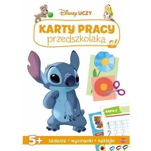 Disney Uczy. Karty pracy przedszkolaka. 5 lat