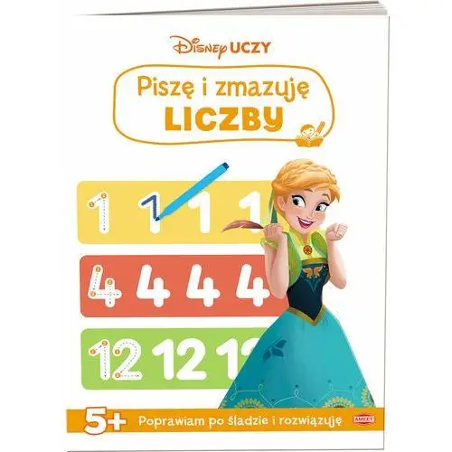 Disney Uczy. Kraina lodu. Piszę i zmazuję liczby