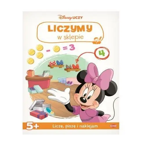 Disney uczy Minnie Liczymy w sklepie ULI-9302 OPRACOWANIE ZBIOROWE