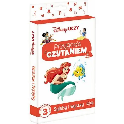 Disney uczy. Przygoda z czytaniem. Sylaby i wyrazy