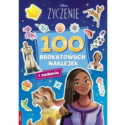 Disney Życzenie. 100 brokatowych naklejek