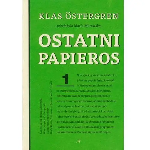 Ostatni papieros