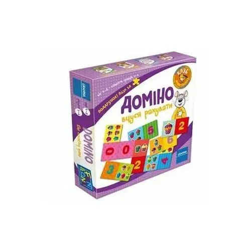 Domino Gra 4+ Wersja Ukraińska