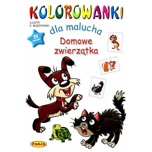 Domowe zwierzęta. Kolorowanki dla malucha