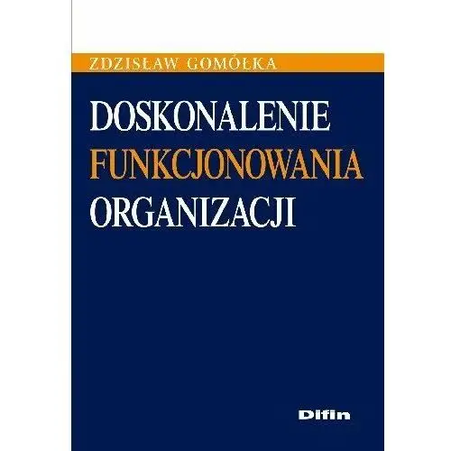 Doskonalenie Funkcjonowania Organizacji