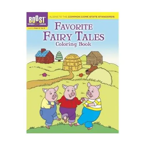 Boost favorite fairy tales coloring book Dover publications inc