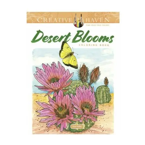 Creative Haven Desert Blooms Coloring Book