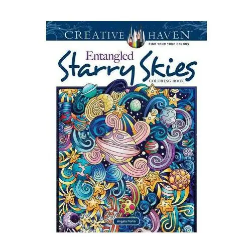 Creative haven entangled starry skies coloring book Dover publications inc