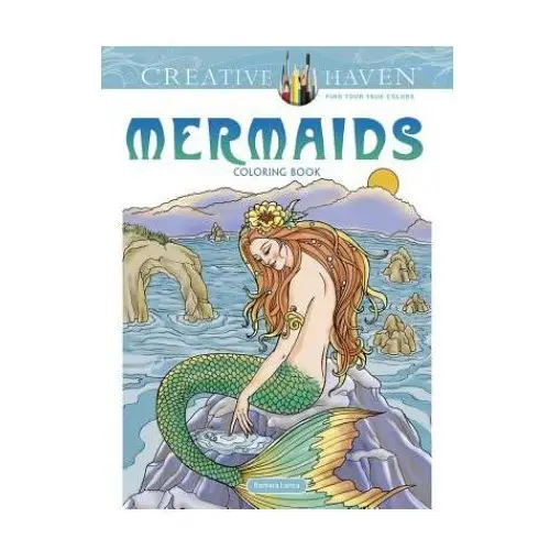 Creative Haven Mermaids Coloring Book