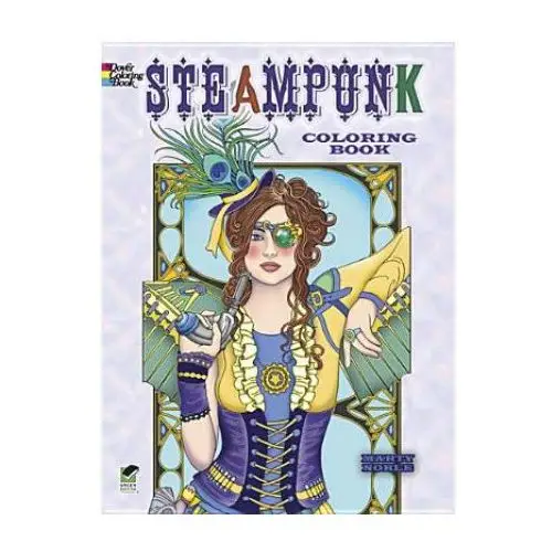 Dover publications inc. Creative haven steampunk coloring book