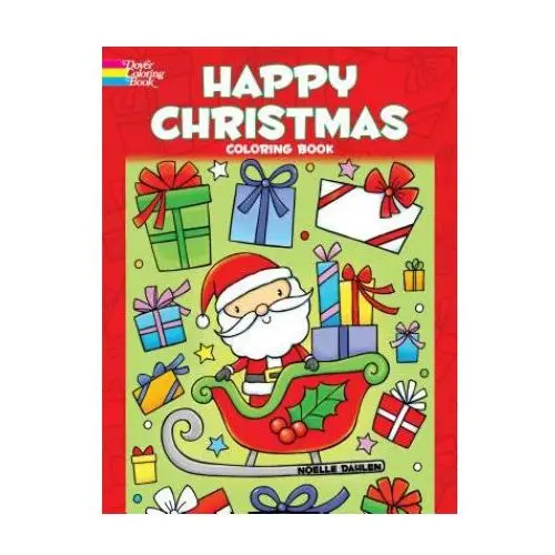 Happy christmas coloring book Dover publications inc