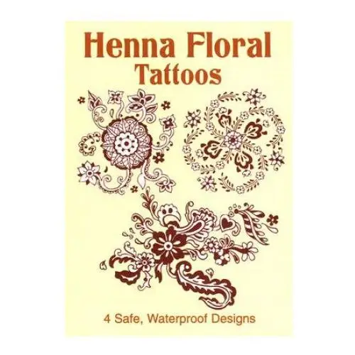 Henna floral tattoos Dover publications inc