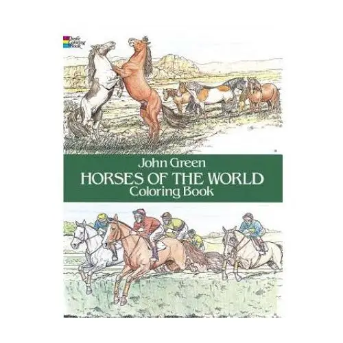 Horses of the world colouring book Dover publications inc