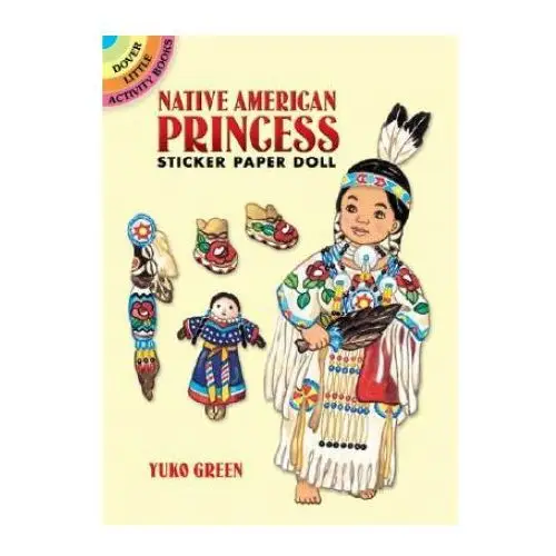 Native American Princess Sticker Paper Doll