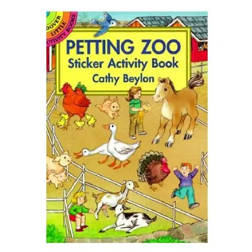 Dover publications inc. Petting zoo sticker activity book