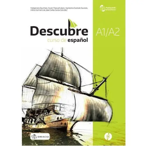 Descubre a1.2/a2. język hiszpański. podręcznik wieloletni + cd Draco