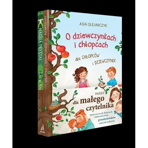 Pakiet dla małego czytelnika: o dziewczynkach i chłopcach dla chłopców i dziewczynek, lili w krainie baśni