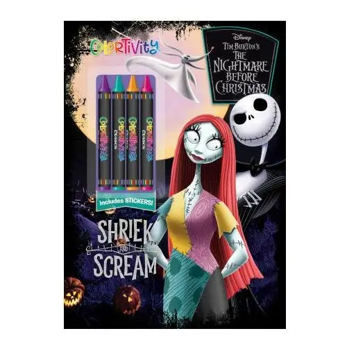 Disney tim burton's the nightmare before christmas: with big crayons! Dreamtivity