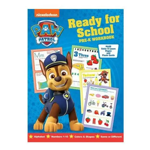 Dreamtivity Nickelodeon paw patrol: ready for school pre-k workbook