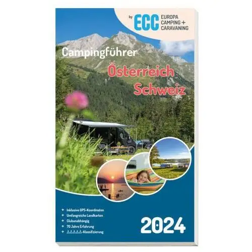 Drei-brunnen-verlag Ecc campingführer Österreich / schweiz 2024