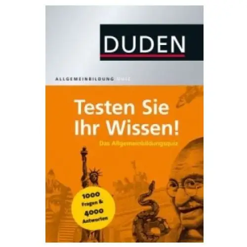 Duden / bibliographisches institut Duden allgemeinbildung - testen sie ihr wissen