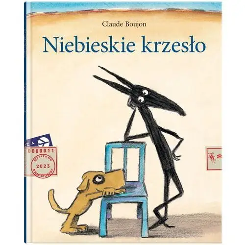 Dwie siostry Niebieskie krzesło