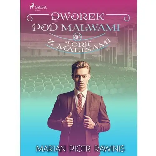 Dworek pod malwami 40 - tort z malinami