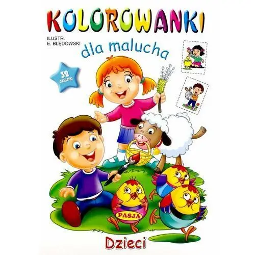 Dzieci. Kolorowanki dla malucha