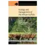 Ecology and management of the african buffalo Cambridge university press Sklep on-line