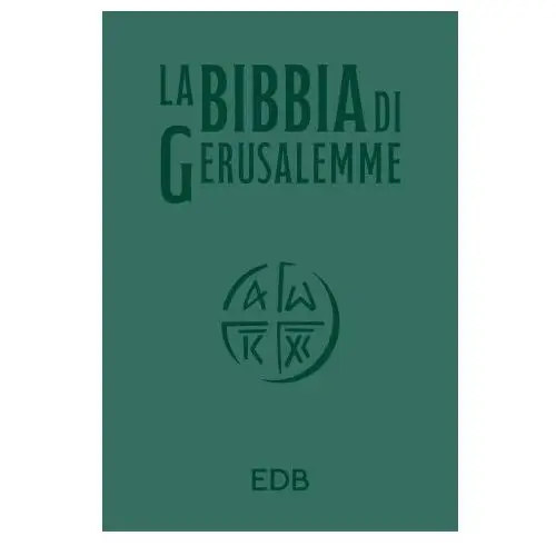 Bibbia di gerusalemme. ediz. verde Edb