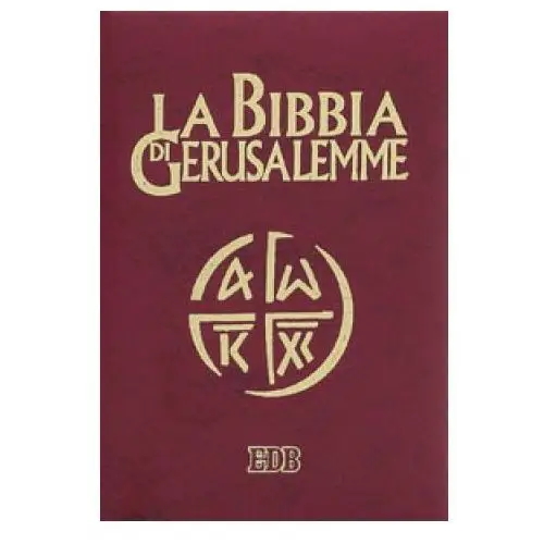 Edb Bibbia di gerusalemme. edizione tascabile per i giovani