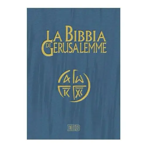 Nuova bibbia di gerusalemme. edizione per lo studio Edb