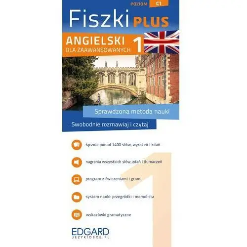 Angielski. fiszki plus dla zaawansowanych 1. poziom c1 wyd. 2 Edgard