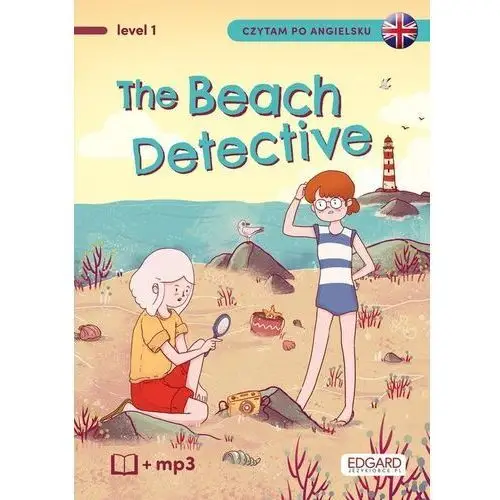 Edgard Detektywka na plaży. the beach detective. czytam po angielsku - kaja makowska