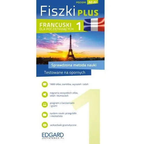 Fiszki plus. francuski dla początkujących 1. poziom a0-a1