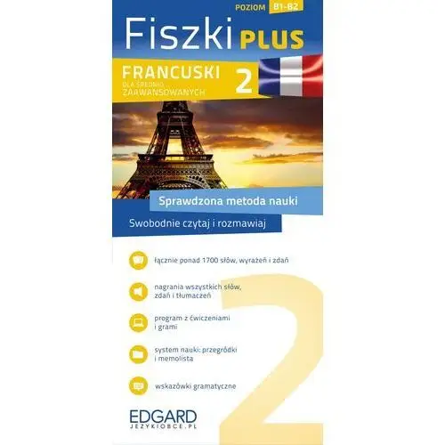 Fiszki plus. francuski dla średnio zaawansowanych 2. poziom b1-b2