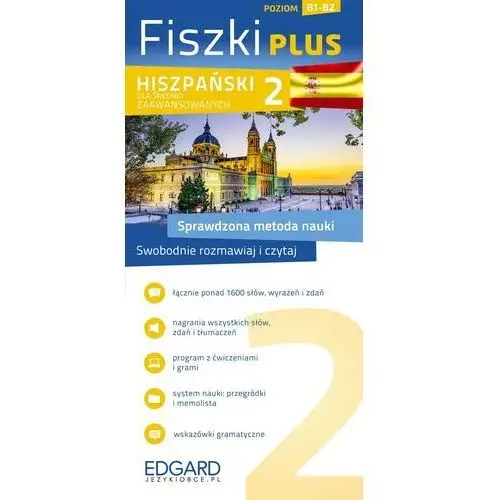 Edgard Fiszki plus. hiszpański dla średnio zaawansowanych 2. poziom b1-b2