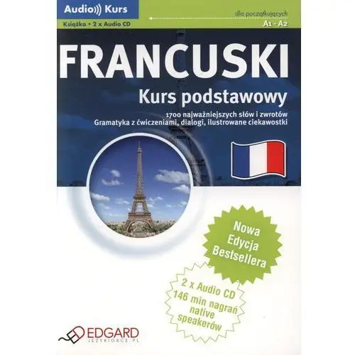 Francuski - kurs podstawowy (audio kurs cd w komplecie) Edgard
