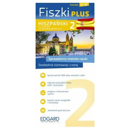 Edgard Hiszpański. fiszki plus dla średnio zaawansowanych 2 wyd. 2