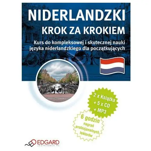 Niderlandzki - krok po kroku (2 książki + 5 cd audio + mp3) Edgard
