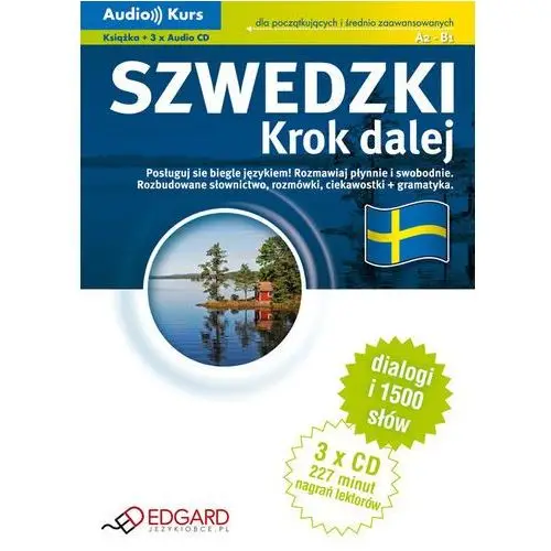 Szwedzki - Krok Dalej. Kurs Audio (Książka + 3 Audio Cd)