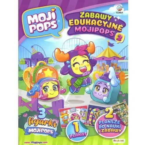 Ediba magic box Mojipops zabawy edukacyjne 2