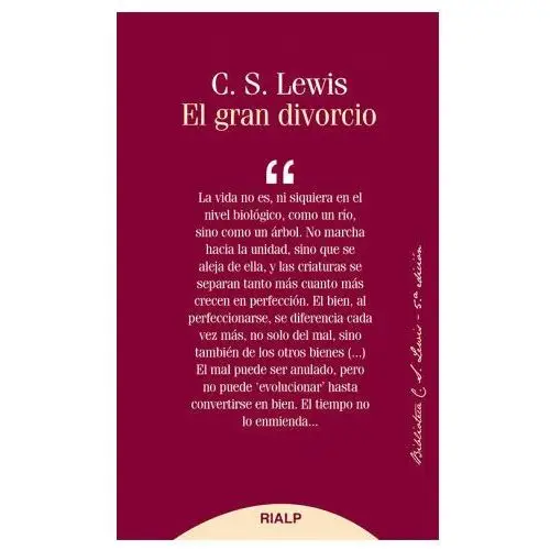 El gran divorcio